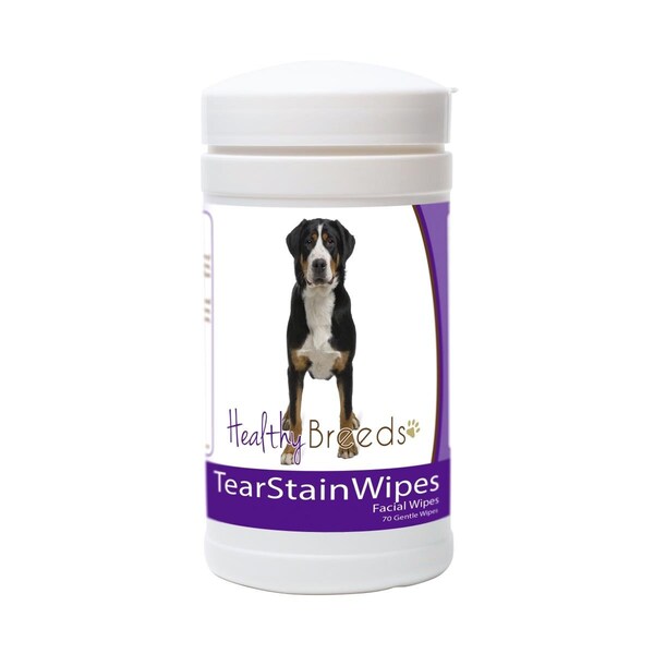 Healthy Breeds Greater Swiss Mountain Dog Tear Stain Wipes 840235152408 - main